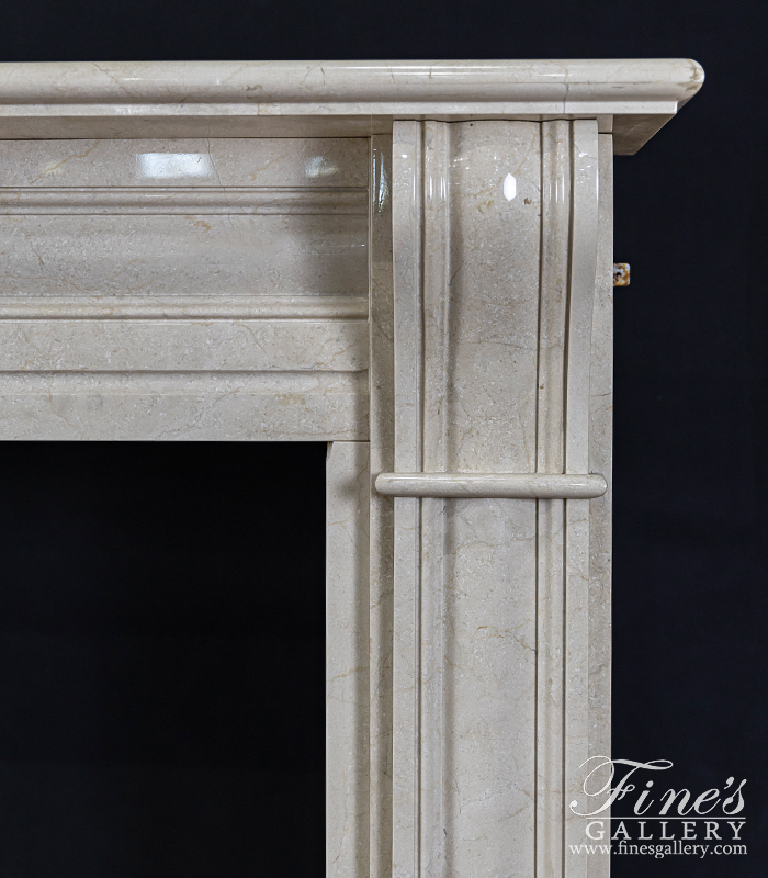 Marble Fireplaces  - Cream Marble Surround - MFP-1783